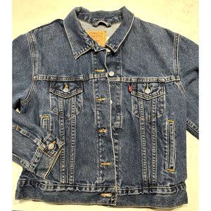 Misses MED LEVIS Original Jean Denim Jacket - Excellent Condition